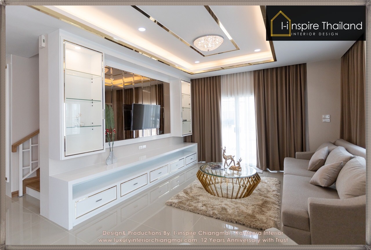 บ้านตัวอย่างในโครงการแกรนด์ล้านนาเมอริเดียน Modern Luxury Home2019