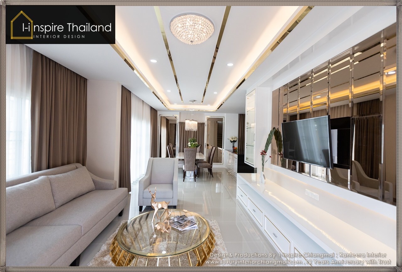 บ้านตัวอย่างในโครงการแกรนด์ล้านนาเมอริเดียน Modern Luxury Home2019